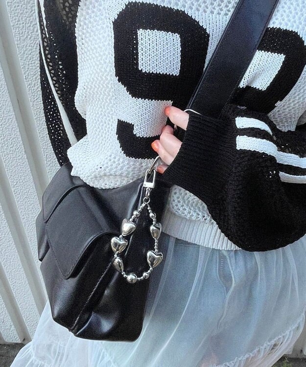 WEGO ビーズフープキーホルダーE