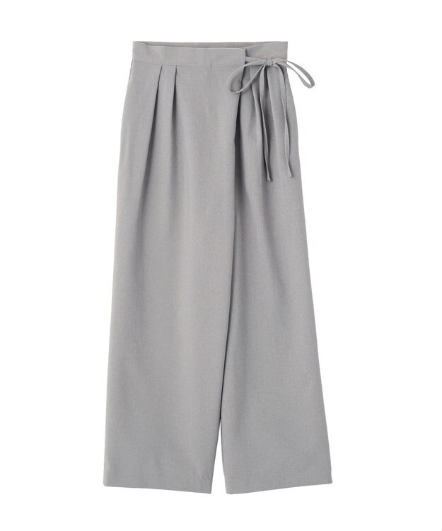 earth music&ecology ラップパンツ Gray