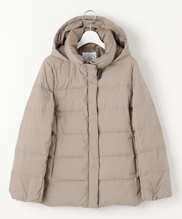 J.PRESS LADIES S ブラッシュドマルチポリ ショート ダウン コート ブラウン系