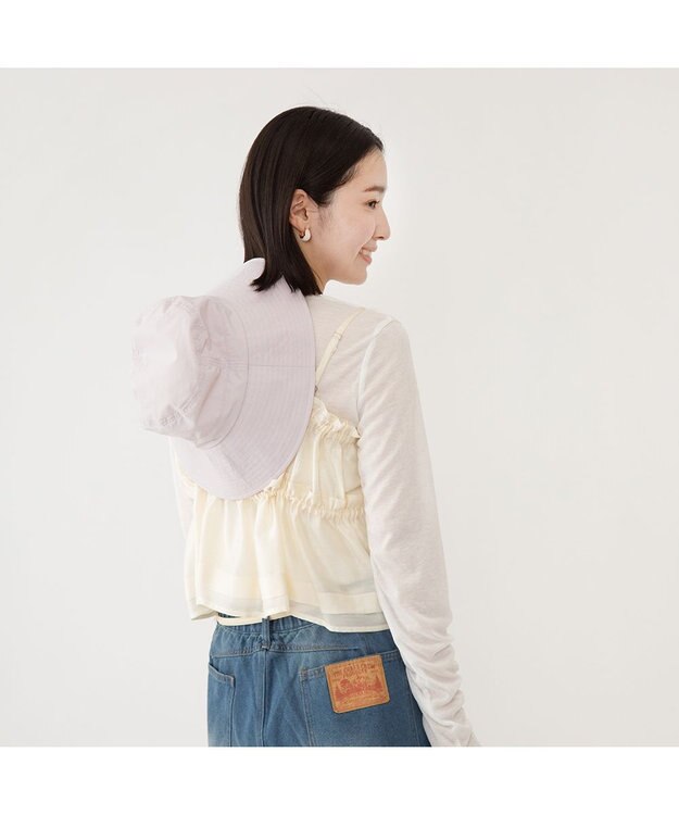 林八百吉商店 Sutto Hat  撥水すっとアドベンチャー ラベンダー