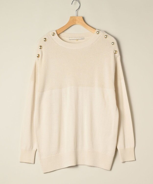 ONWARD Reuse Park 【自由区】ニット秋冬 オフホワイト