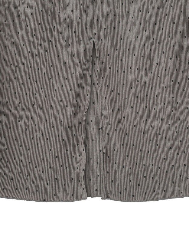 Green Parks 楊柳プリーツスカート Gray