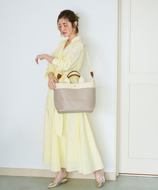 TOPKAPI 【人気色が限定復活！】【Breath TOPKAPI】RIPPLE リプル A4 トート バッグ L（ショルダー付き） ペールベージュ