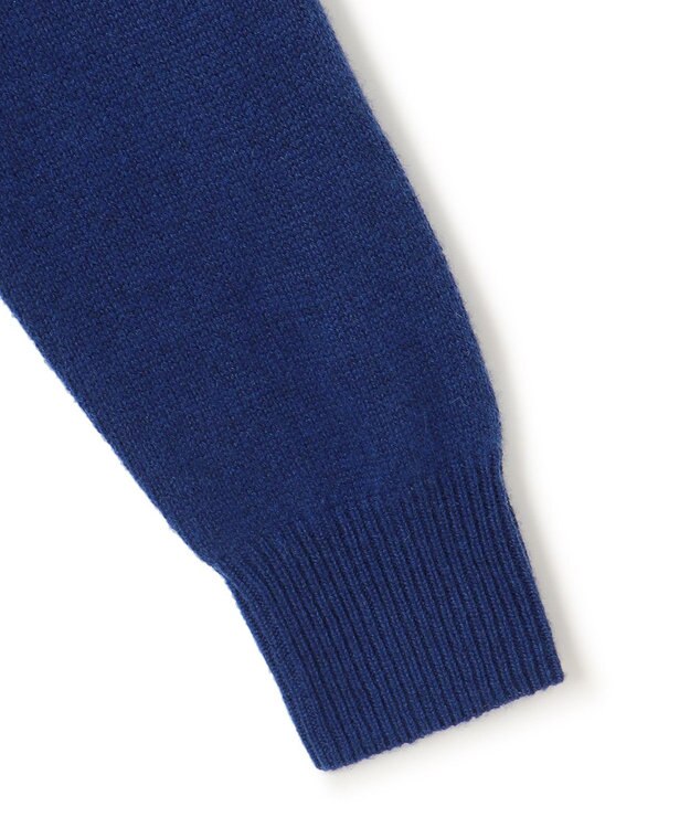 J.PRESS MEN カシミア フルジップ カーディガン ブルー系