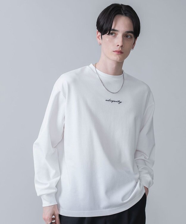 WEGO AIRFUNCTIONシンプルロゴT（LS） ホワイト