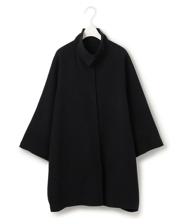 ICB WoolRever ポンチョコート ブラック系