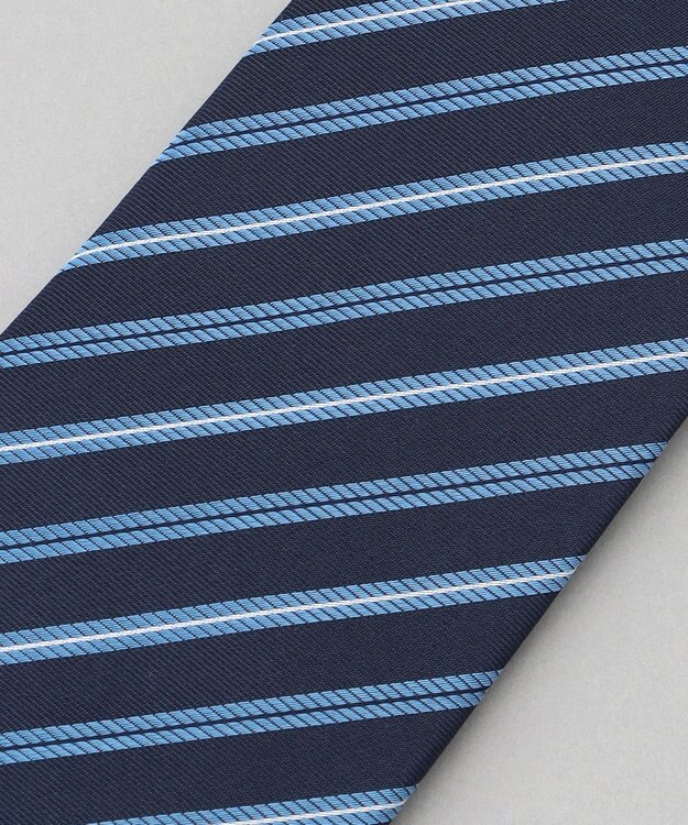 GOTAIRIKU GOTAIRIKU別注【MANTERO/マンテロ】ネクタイ_ストライプ ネイビー系1