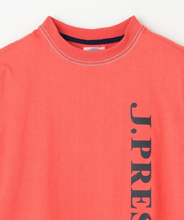 J.PRESS KIDS 【140-170㎝】ブランドロゴ 半袖Tシャツ オレンジ系