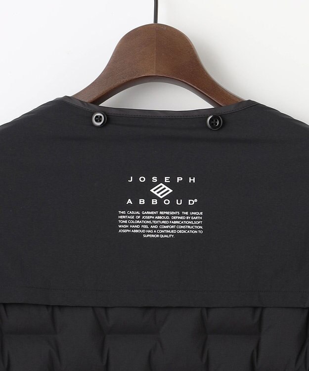 JOSEPH ABBOUD 【2WAY/撥水/ダウンライナー】インターレースカルゼ コート グレー系