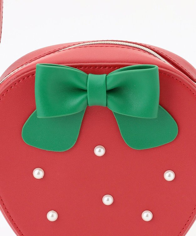 ANY KIDS 【Strawberry Collection】いちごポシェット レッド