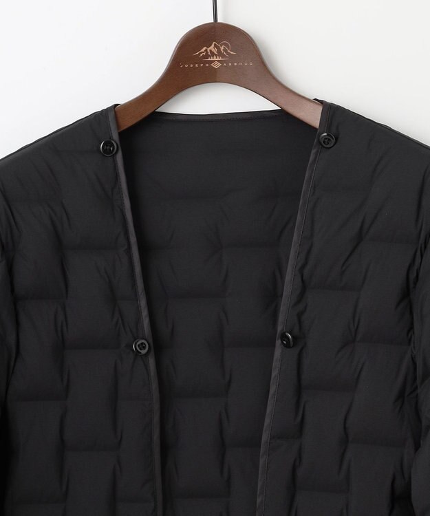 JOSEPH ABBOUD 【2WAY/撥水/ダウンライナー】インターレースカルゼ コート グレー系
