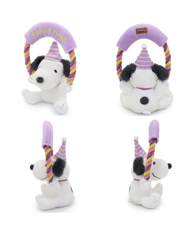 PET PARADISE スヌーピー トイ 《お誕生日 パーティー柄》 パーティー柄