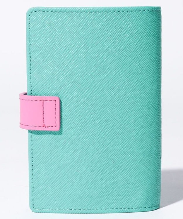 LANVIN en Bleu リュクサンブールカラー カードケース エメラルドグリーン