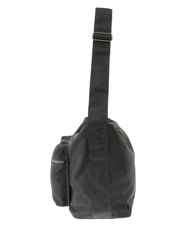 Maison de FLEUR ファスナーショルダーバッグ Black