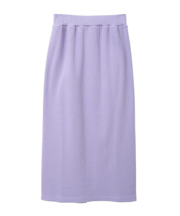 CRAFT STANDARD BOUTIQUE リブロングスカート Purple
