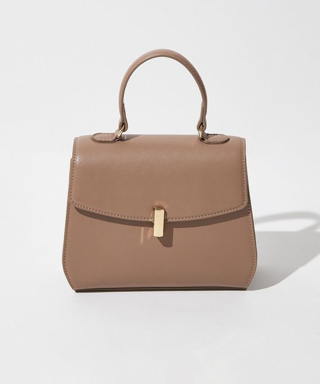 組曲 トップハンドルハンド バッグ ベージュ系