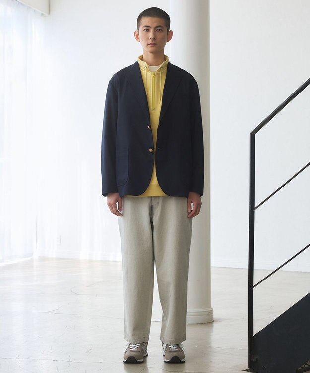 J.PRESS YORK STREET 【UNISEX】ネイビーブレザー / シングル / 金釦 ネイビー系