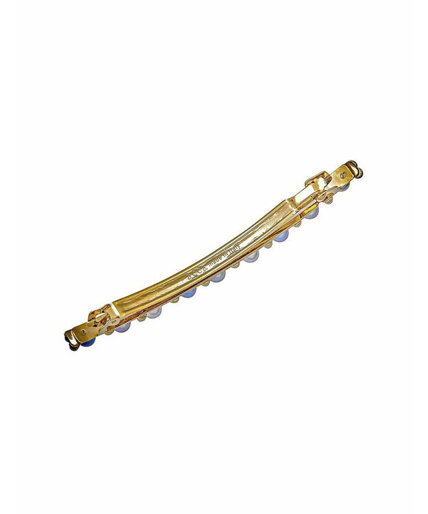 ACCA ハッピーパールロングバレッタ ブルー