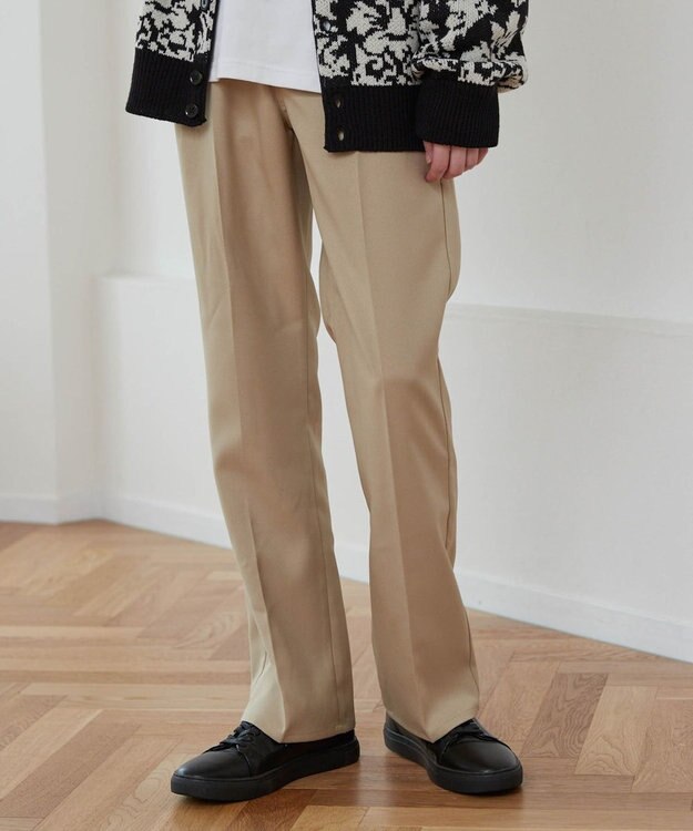 WEGO イージーケア　フレアスラックス ベージュ