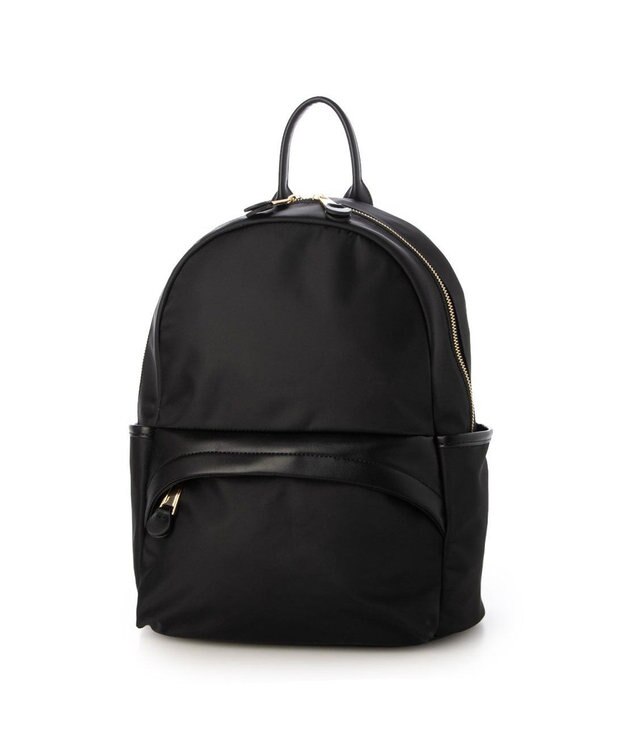 UNBILLION カシュカシュ cachecache / メタルファスナーナイロンリュック ブラック