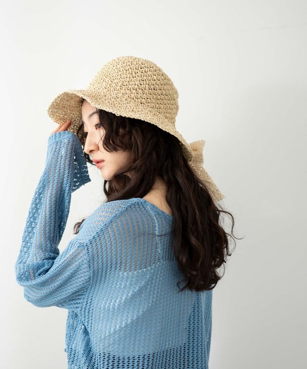 WEGO レースアップ雑材ハット キナリ