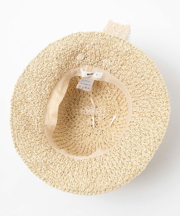 WEGO レースアップ雑材ハット キナリ