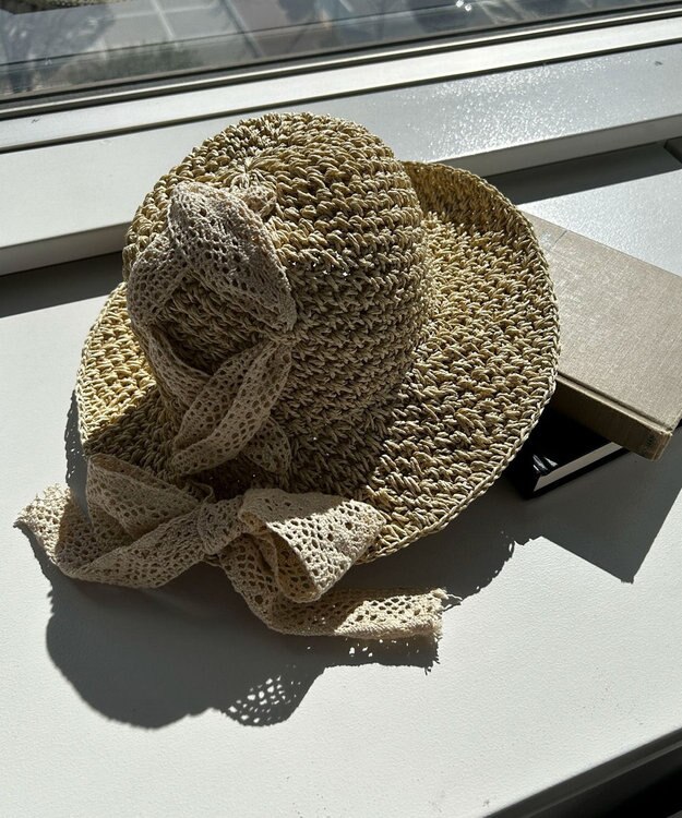 WEGO レースアップ雑材ハット キナリ