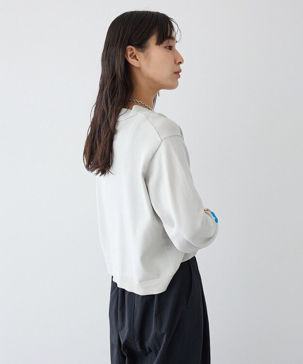 CRAFT STANDARD BOUTIQUE Ｖネックニットカーディガン Light Gray