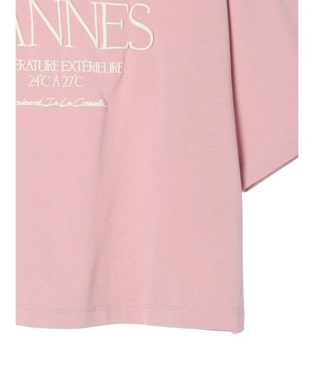 earth music&ecology ＣＡＮＮＥＳ　ショートＴ Pink