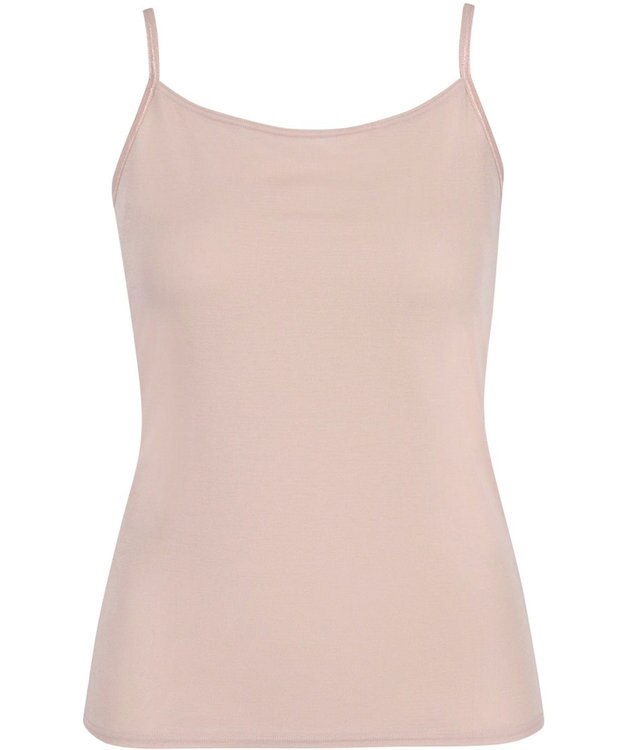 Wing インナー 汗をかいてもベタつきにくい 綿混(身生地) 抗菌防臭(身生地) 【瞬汗ドライ】 キャミソール 春 夏 EL1039 ウイング／ワコール ピーチ