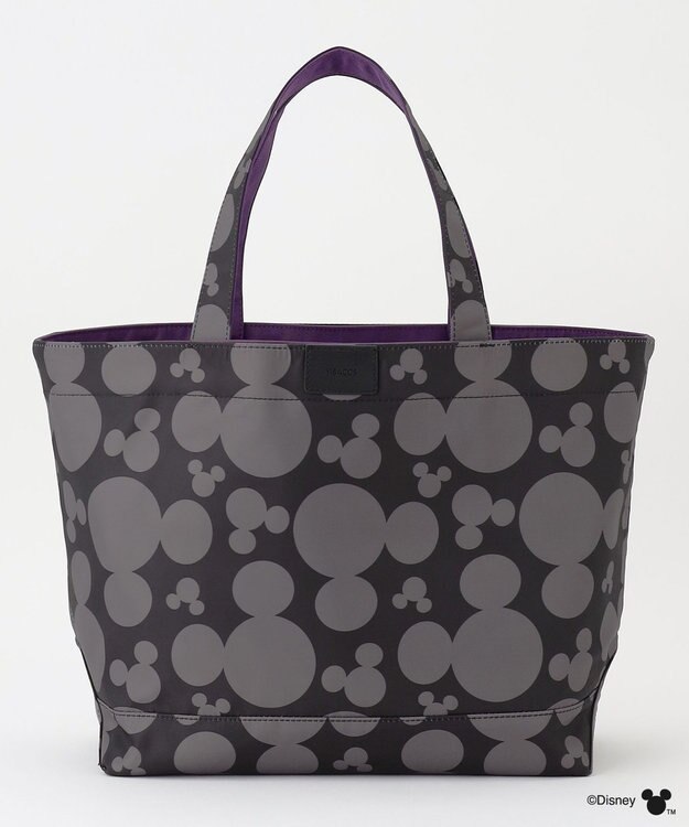 Y'SACCS 【Disney Collection】シルエットプリントトートバッグ　Mサイズ パープル