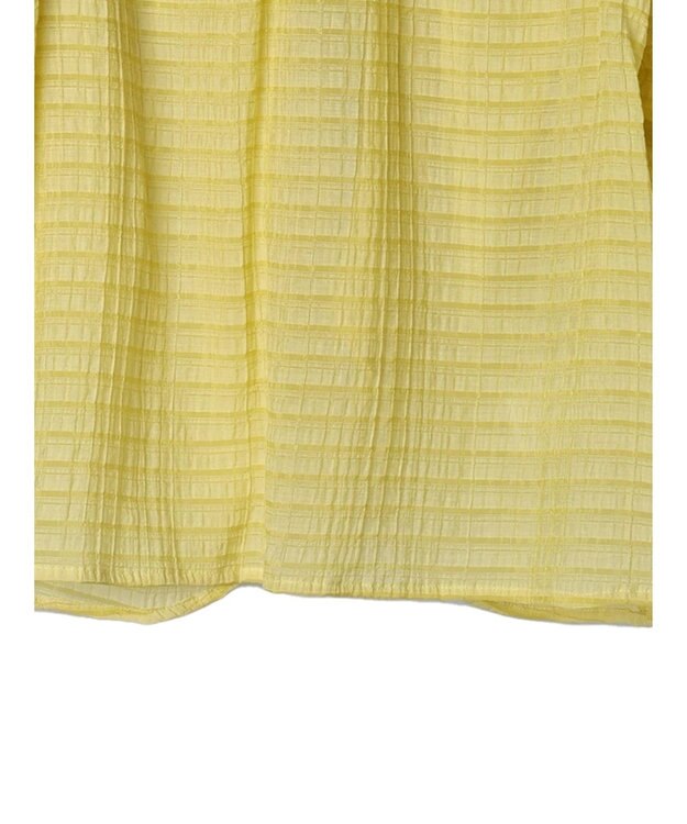 Green Parks ・ＥＬＥＮＣＡＲＥ　ＤＵＥ　バックリボンブラウス Yellow