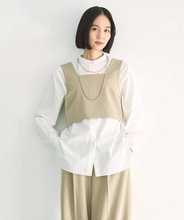 UNFILO イージーチノ ビスチェ ベージュ