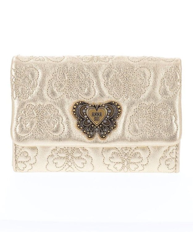 ANNA SUI チェイス マルチケース ゴールド