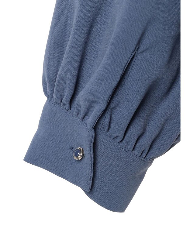 Green Parks ・ＥＬＥＮＣＡＲＥ　ＤＵＥ　バックプリーツブラウス Blue