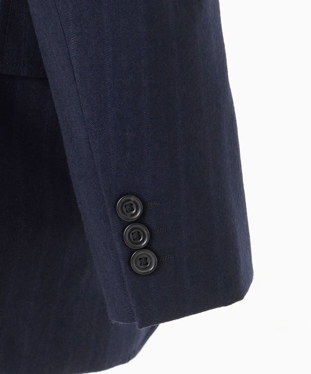 J.PRESS MEN 【CUBA BEACH GENTRY】サキソニーストライプ スーツ ネイビー系2