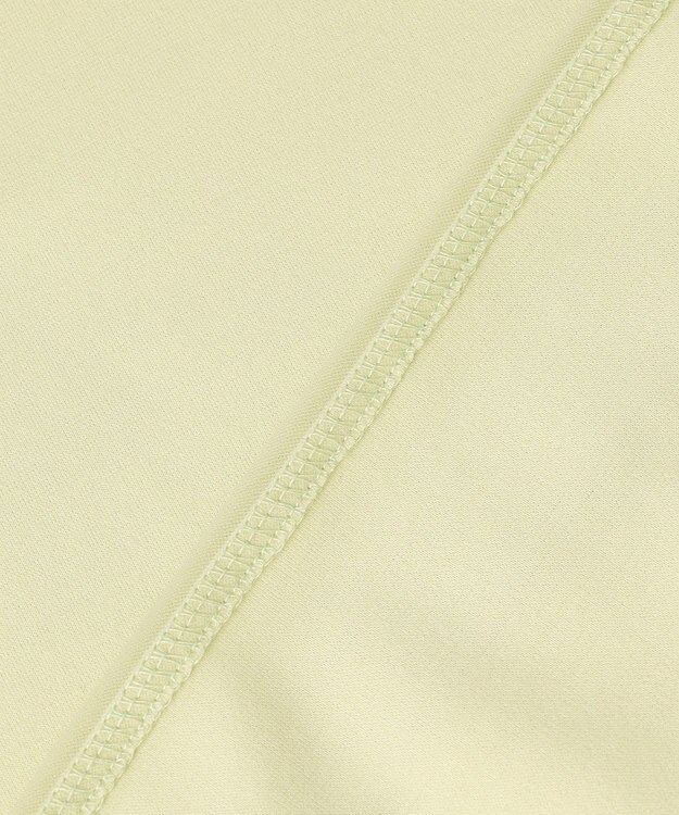 ANY SIS チュール切替ランタンスリーブ プルオーバー ライム