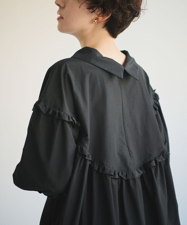 #Newans 【ANSWER for Co-Creation】サークルティアードチュニック ブラック系