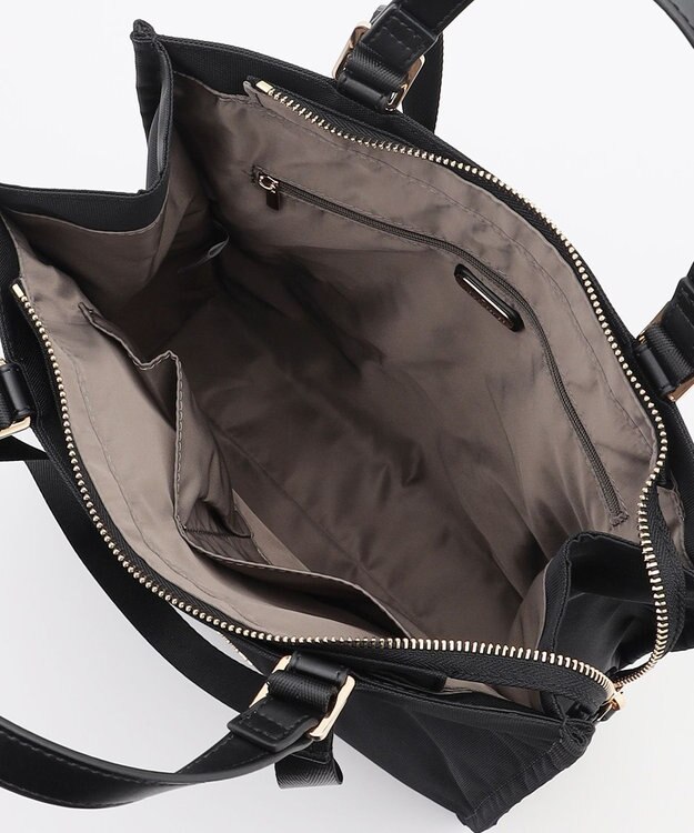 LA BAGAGERIE 縦長スクエアトート ブラック