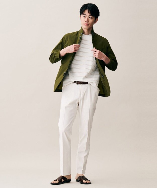 JOSEPH ABBOUD 【軽量/ストレッチ】アクティブレジャー ジャケット カーキ系