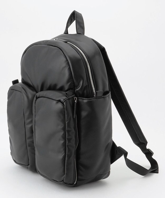 JOSEPH HOMME シンセティックソフトレザー　バックパック ブラック系