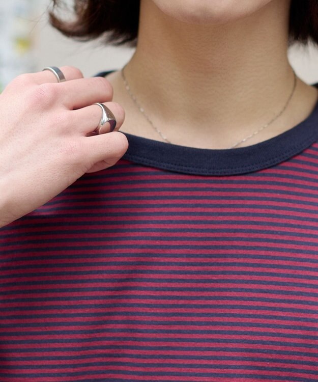 WEGO 【ユニセックス着用ITEM】ボーダーリンガーT（SS） レッドボーダー