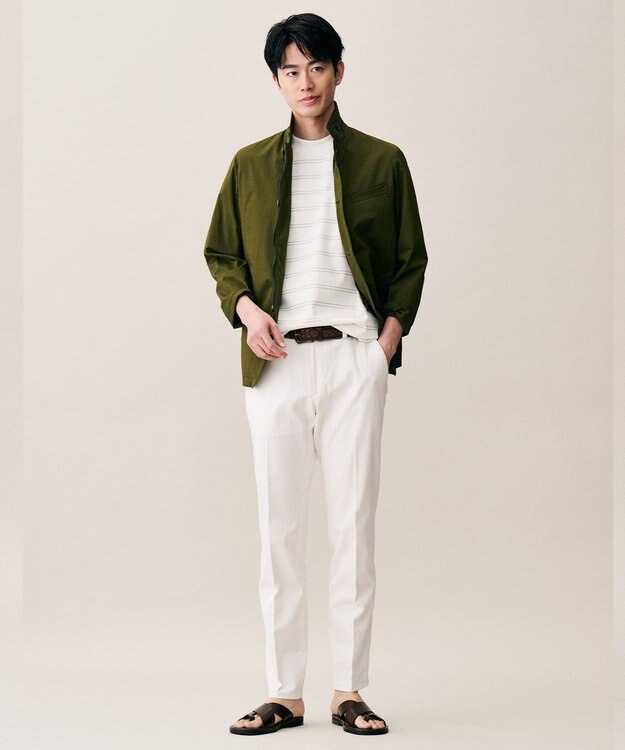 JOSEPH ABBOUD 【軽量/ストレッチ】アクティブレジャー ジャケット カーキ系