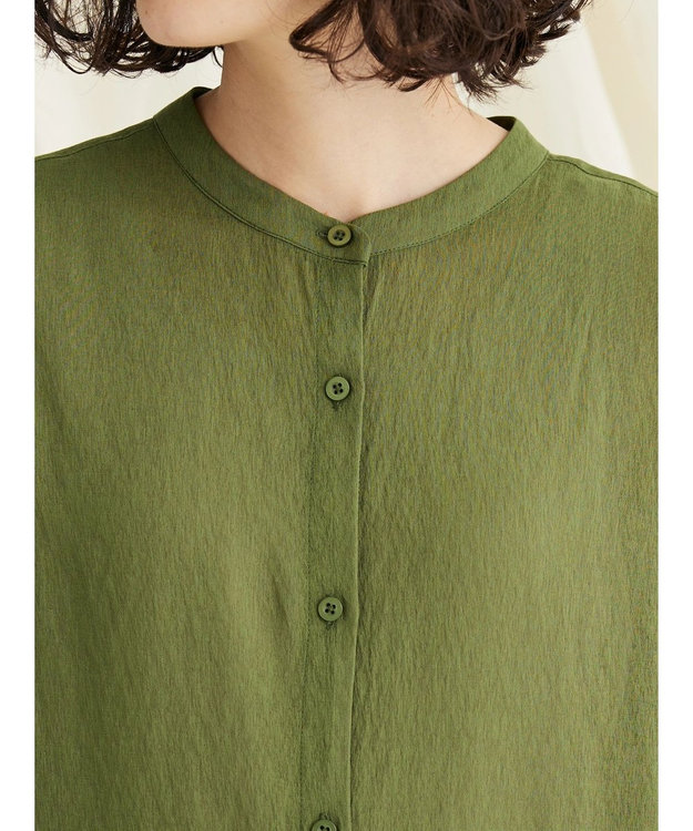 CRAFT STANDARD BOUTIQUE ウ゛ィンテージボイル羽織ワンピース Khaki