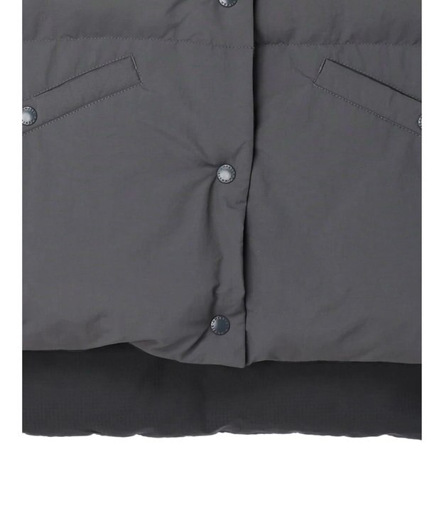 AMERICAN HOLIC キルポカリバーシブルショートベスト Charcoal Gray