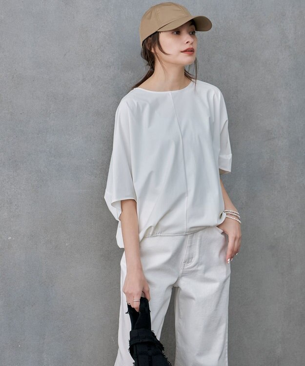 ICB 3WAYパールチェーンネックレス シルバー系