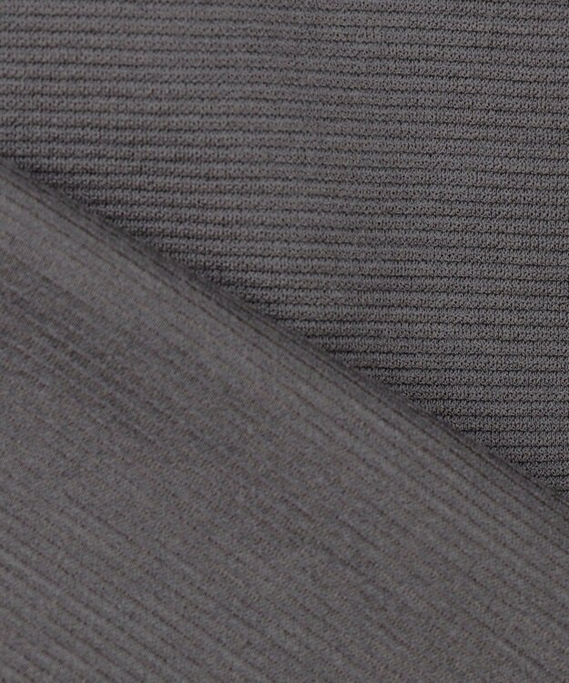 J.PRESS LADIES L グログランジャージー カーディガン スレート系