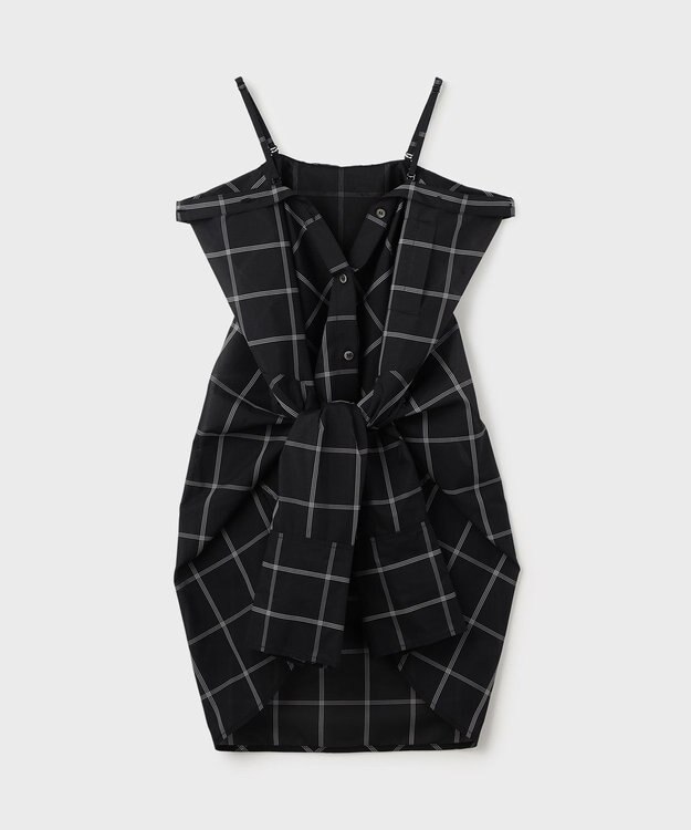 GRACE CONTINENTAL オーガン2WAYシャツ ブラック