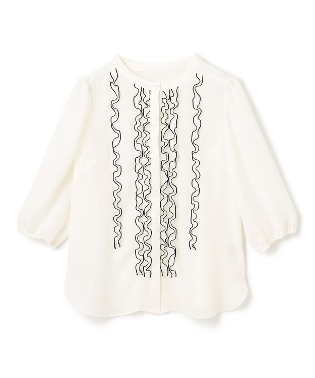 TOCCA 【消臭】PROMISE RIBBON ROSETTE ブラウス オフ