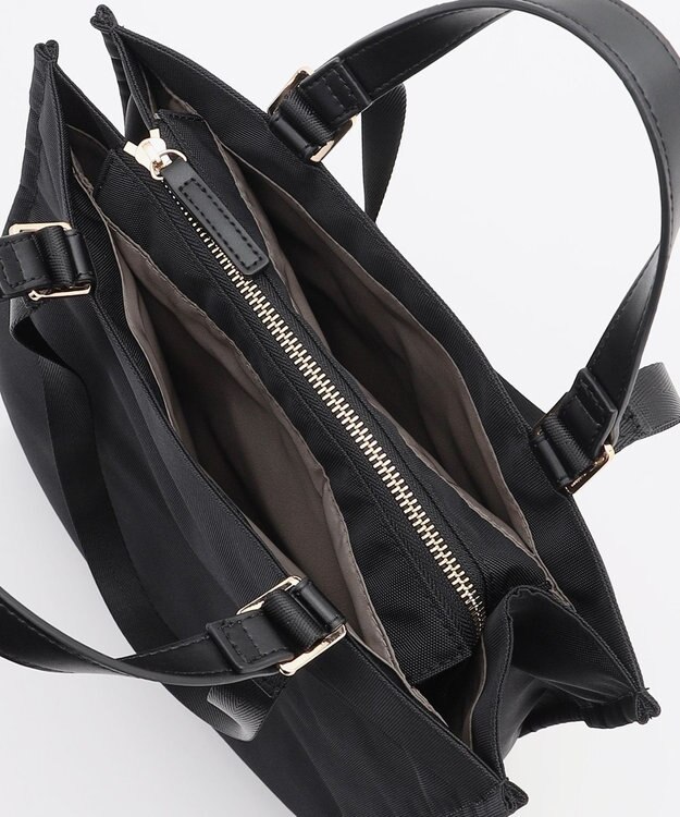 LA BAGAGERIE 縦長スクエアトート ブラック